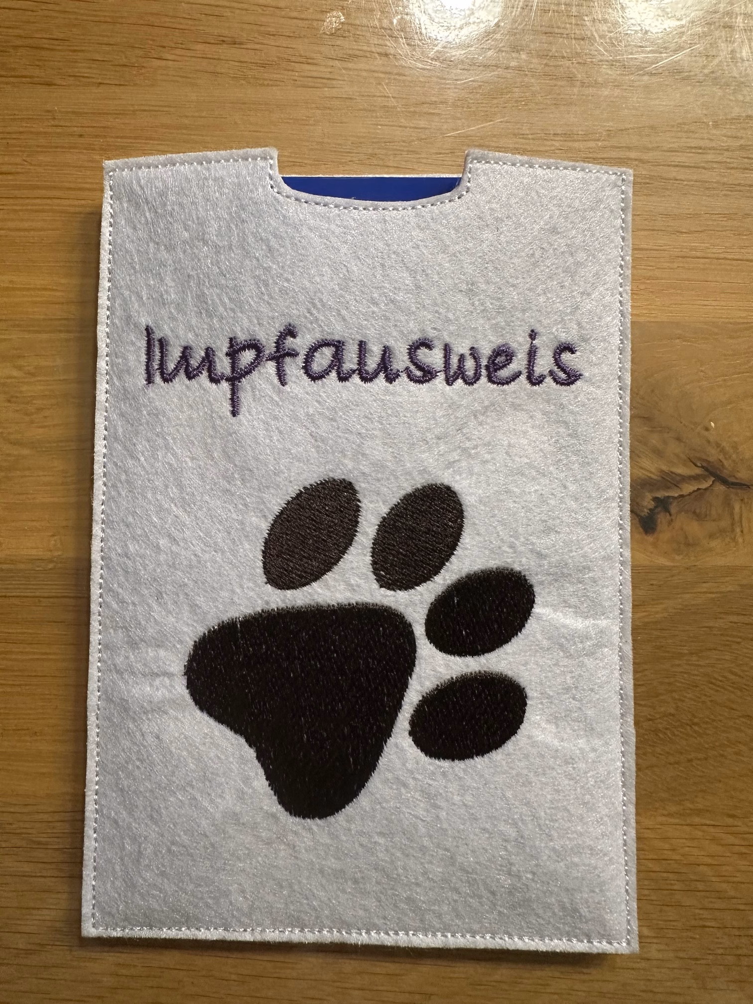 Handgemachte Heimtierausweis/ Impfpass Hüllen unikat – Bild 9