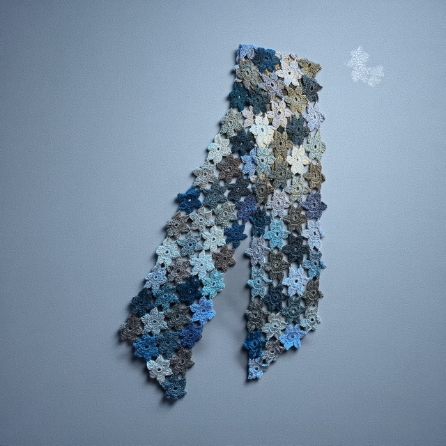 Handgehäkelte Schals & Dreieckstücher – Bild 9