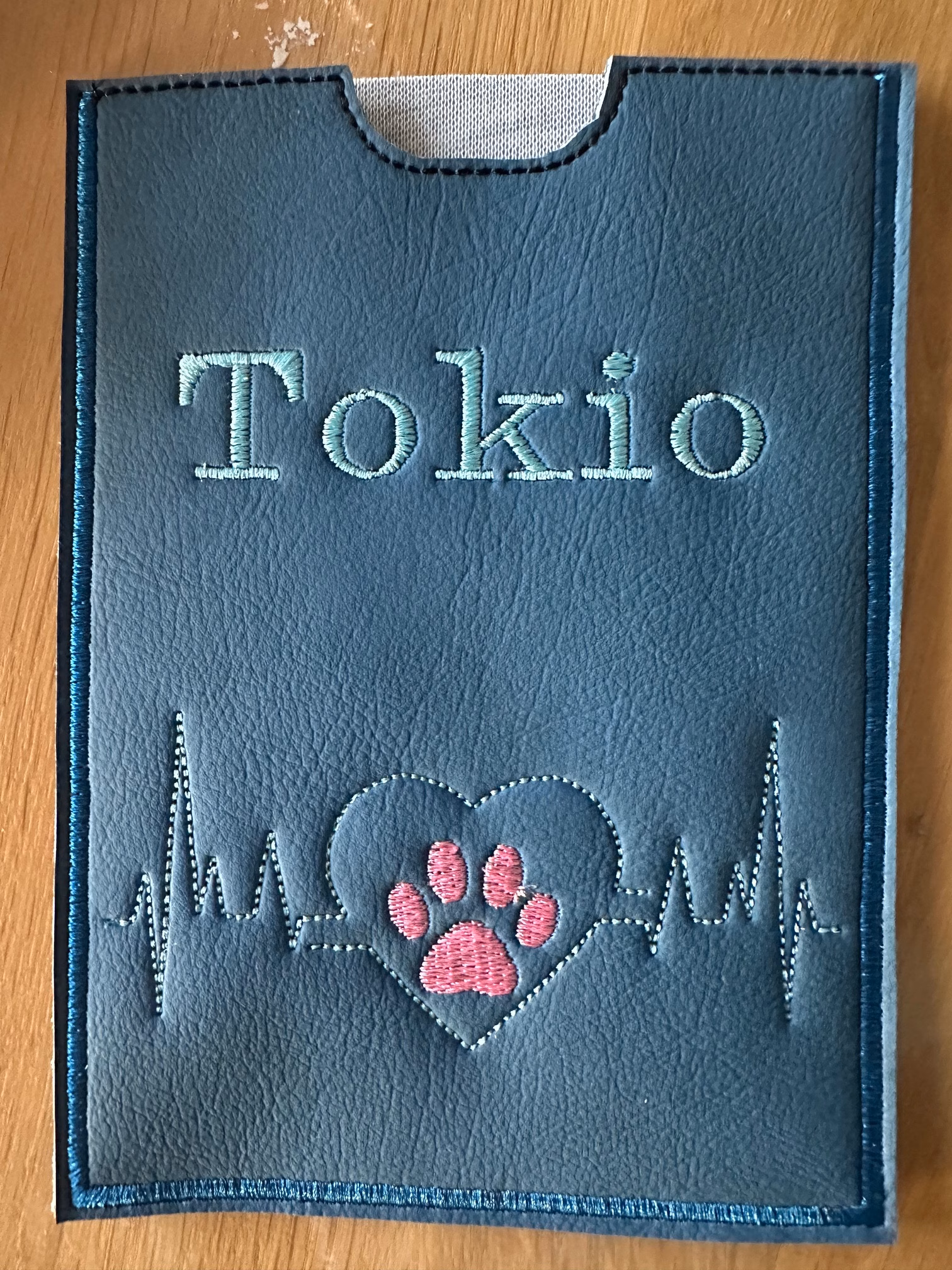 HANDGEMACHTE HÜLLE FÜR DEN EU-HEIMTIERAUSWEIS – PERSONALISIER – Bild 10