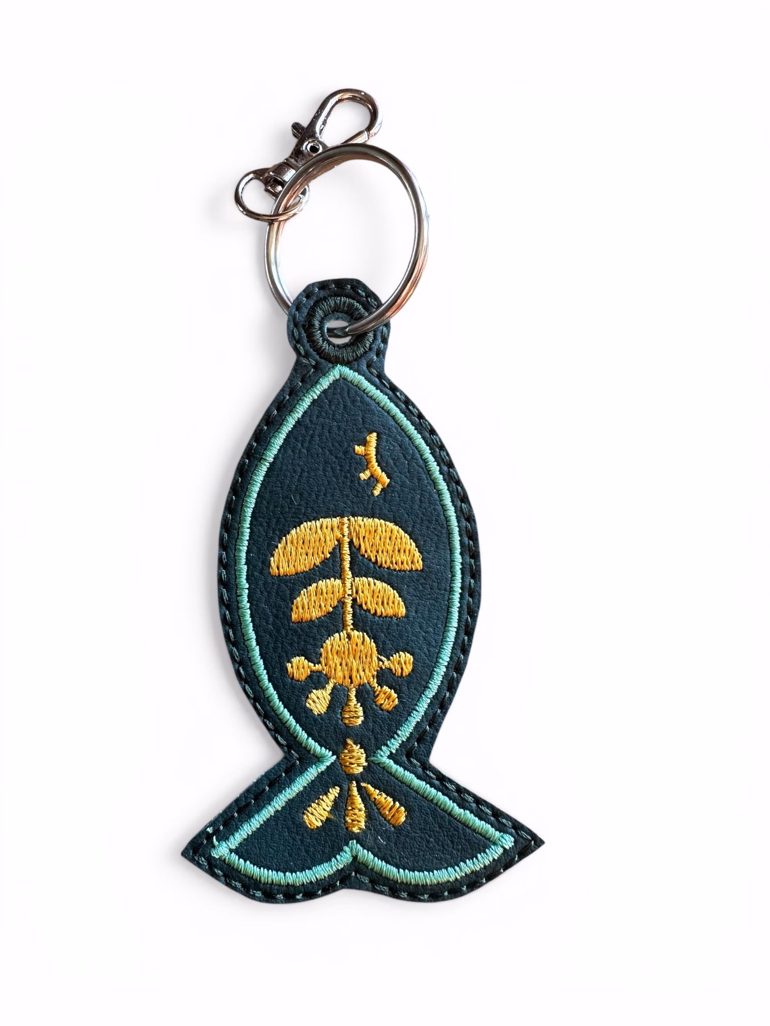 Handgemachte Taschenbaumler – Glücksanhänger Eule & Fisch aus Skandinavien 🐾❤️ – Bild 5