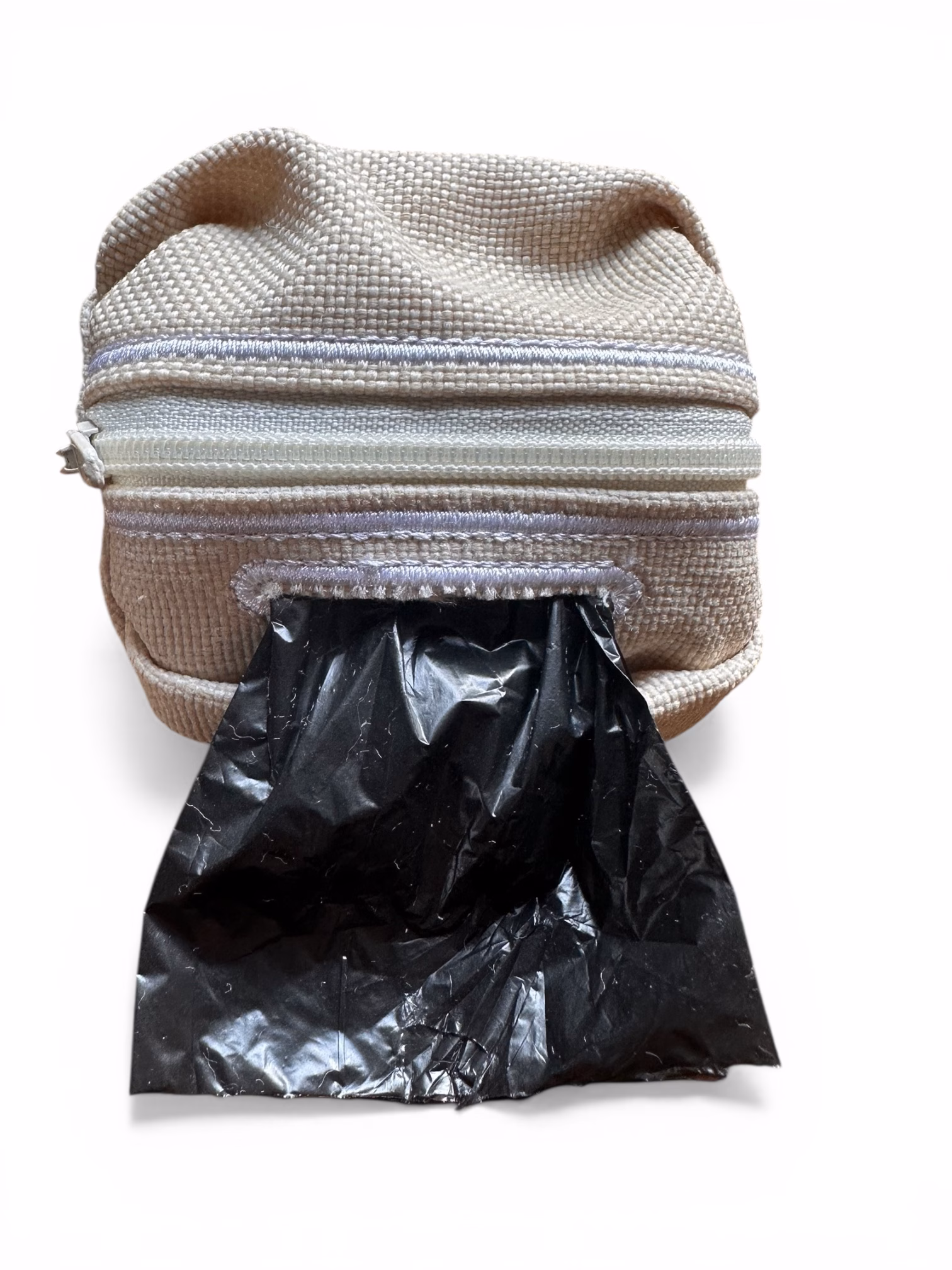 Handgenähter Kotbeutelspender aus Stoff – praktisch & immer griffbereit 🐾 – Bild 8