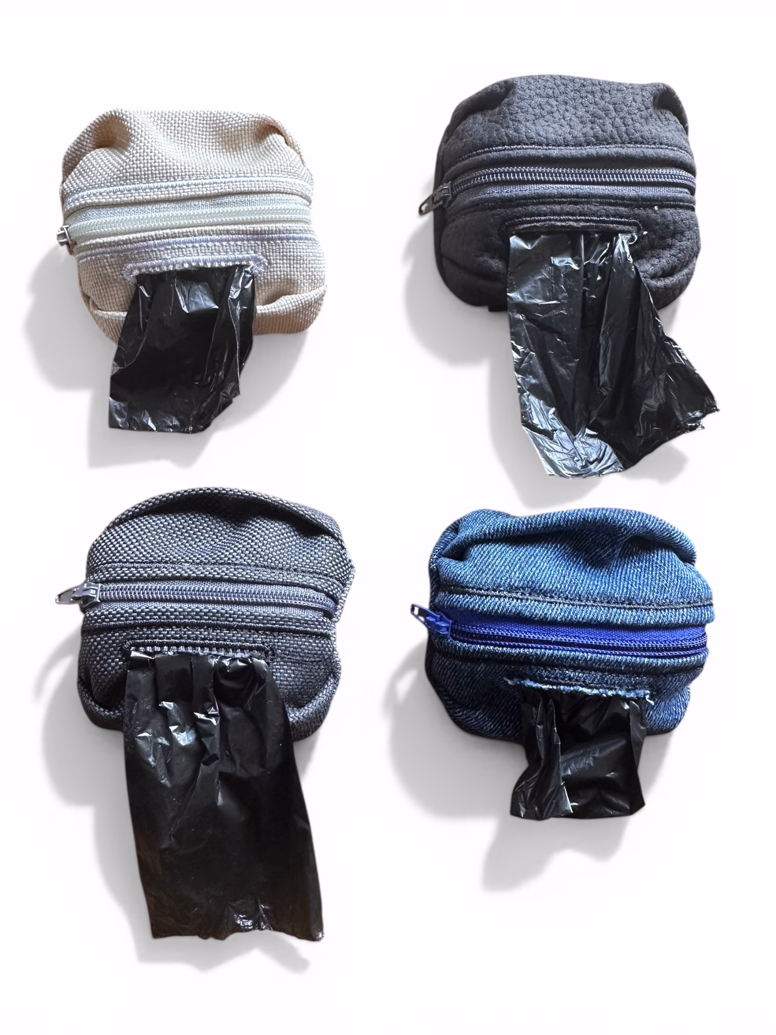 Handgenähter Kotbeutelspender aus Stoff – praktisch & immer griffbereit 🐾