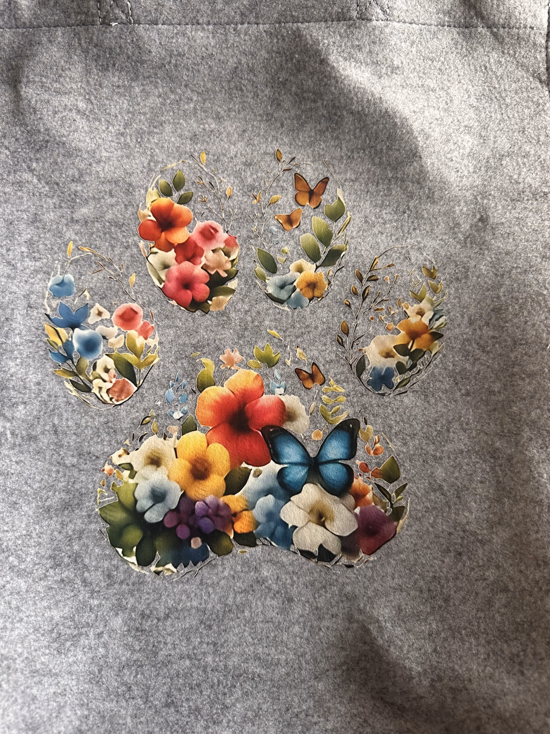 👜 Große Filztasche mit tierischen Motiven – stylisch & für den Tierschutz – Bild 5