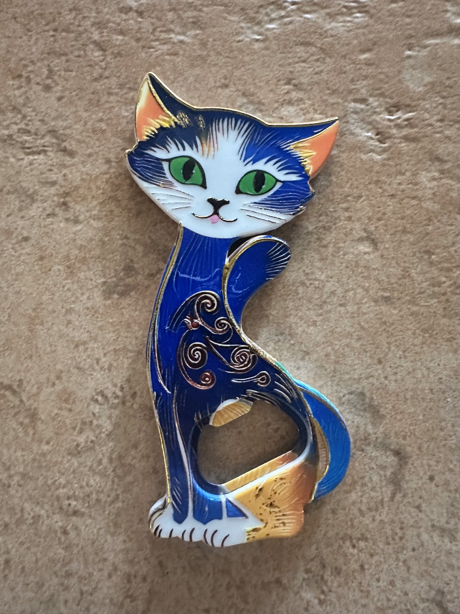 🍾 Bunte magnetische Flaschenöffner – Katze oder Schildkröte – Bild 2