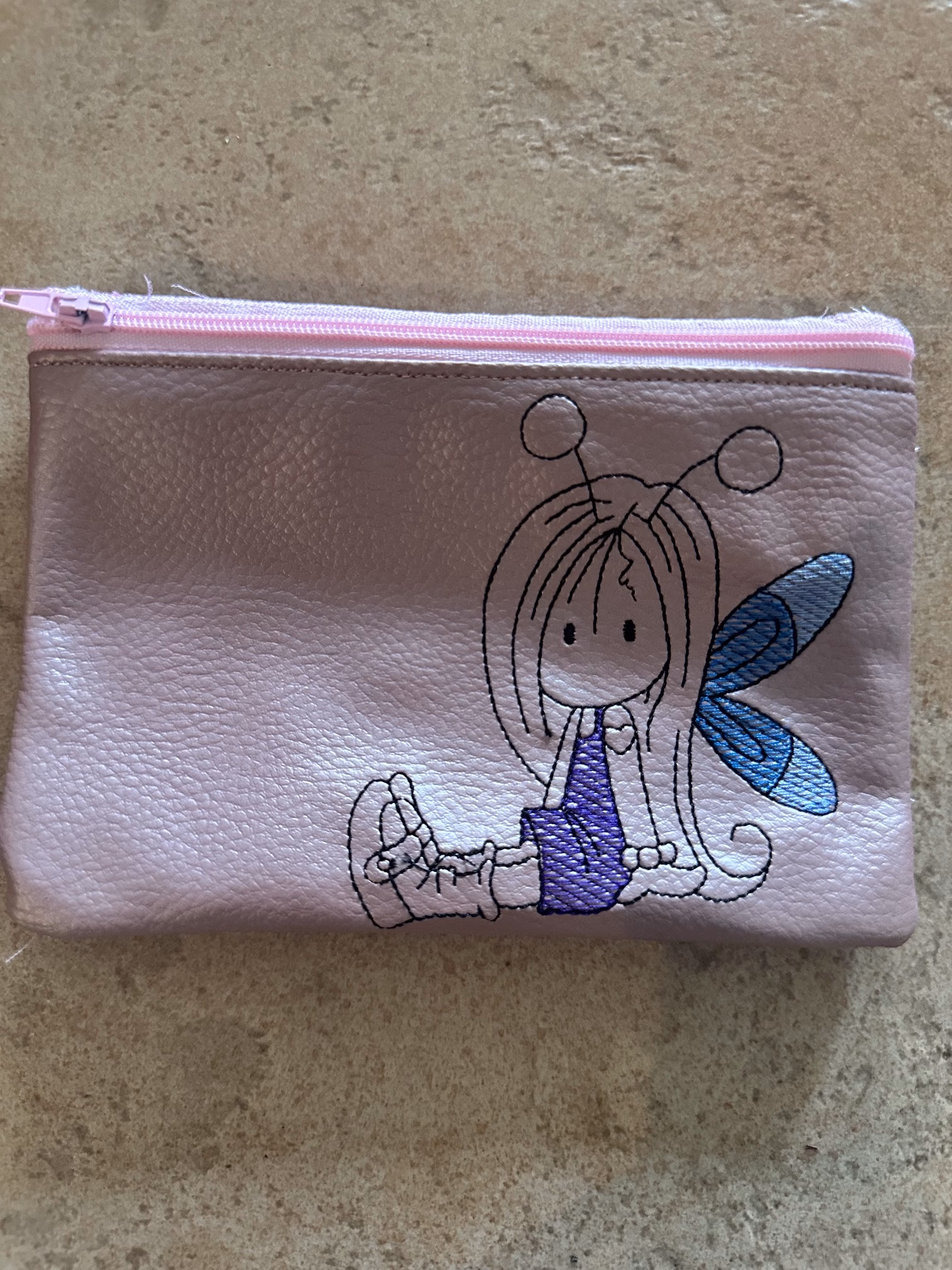 👜 Handgenähte Kleinkram-Tasche aus Kunstleder oder Kork – praktisch & einzigartig – Bild 5