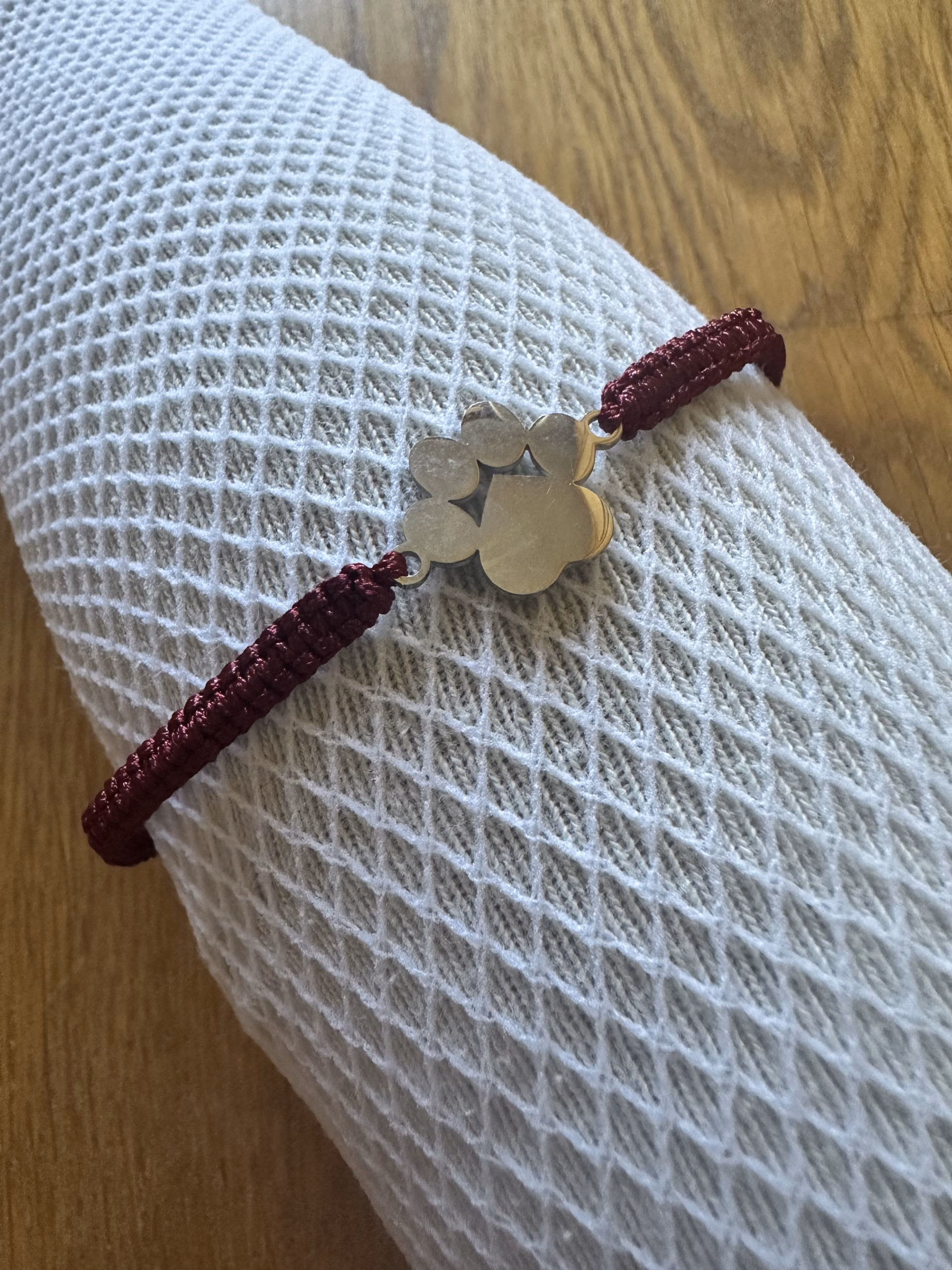 🐾 Handgemachtes Armband mit Pfotenmotiv – in verschiedenen Farben – Bild 13