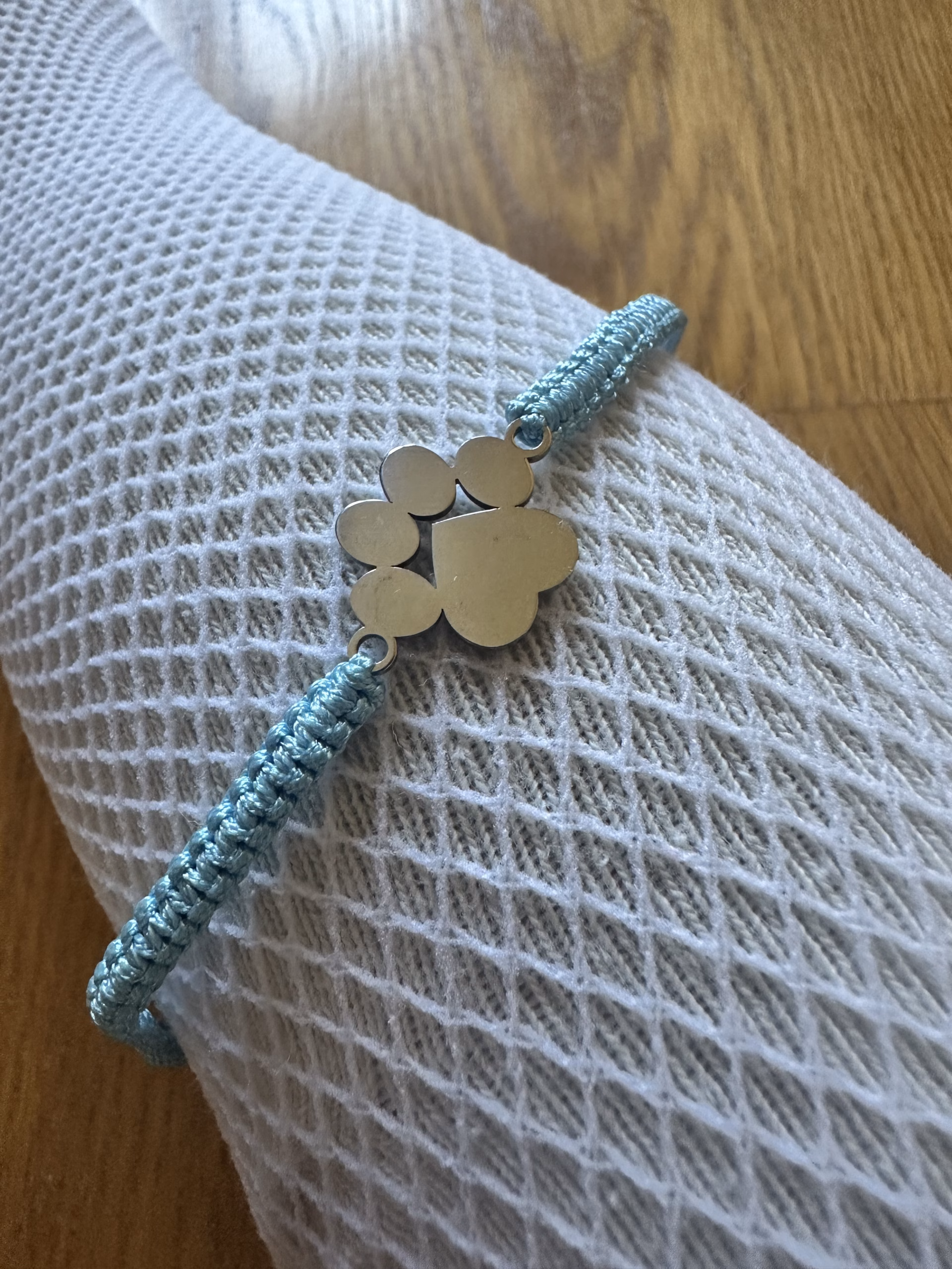 🐾 Handgemachtes Armband mit Pfotenmotiv – in verschiedenen Farben – Bild 10